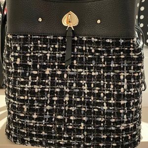Kate Spade Mutli Tweed Bucket Bag